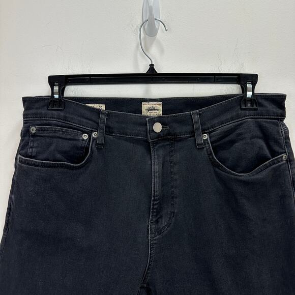 J.Crew 770 Straight Fit Stretch Jean Dark Charcoal Wash Gray Slim W 34 L 30 - Picture 7 of 14